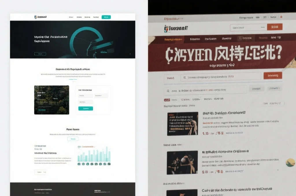 官方网站与假冒网站对比